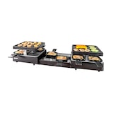 thumbnail of Unold 48755 Raclette uitschuifbaar, partygrill, raclette-grill voor maximaal 8 personen