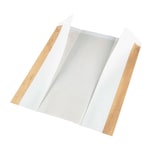 thumbnail of greenbox - Wrap Papier  S 10,5 x 30,5 cm, braun, vorgefaltet, 500 St.