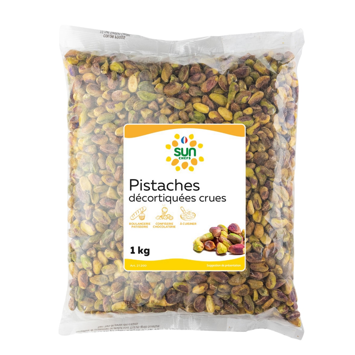 Pistaches décortiquées d'Iran - Lot de 10