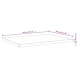 thumbnail of vidaXL Wandregale 4 Stk. Grau Sonoma 40x30x1,5 cm Holzwerkstoff
