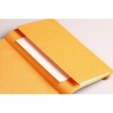 thumbnail of Rhodiarama Notizbuch A5 Softcover, 80 Blatt elfenbein 90g, dot/punktkariert, mit Gummizugverschluss - Beige 117455C