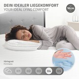 thumbnail of ML-Design Polsterbett 90x200 cm Grau, Einzelbett mit stabilem Bettgestell, Bettrahmen mit gepolstertes Kopfteil & Lattenrost, Modernes Jugendbett