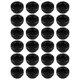 thumbnail of 24 Stück Windaschenbecher Aschenbecher mit abnehmbaren Deckel aus Melamin in schwarz ø 10cm