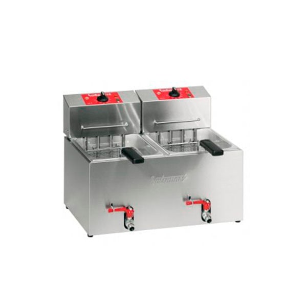 Freidora 7+7 litros TF mod TF-77T / 380V valentine