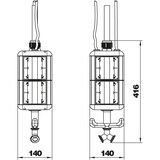 thumbnail of OBO Bettermann Versorgungseinheit IP20 VH-8L LG 6109825