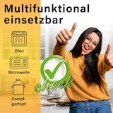 thumbnail of GOURMETmaxx Backpapierschalen für Heißluftfritteusen (2–5 l) - 50 Stück