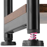 thumbnail of tectake Bijzettafel Memphis 34x30x59cm - Industrieel hout donker, rustiek - 404668