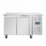 thumbnail of Polar Serie U 2-türiger Edelstahlgefrierschrank mit Spritzschutz 282Ltr