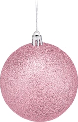 thumbnail of Relaxdays Weihnachtskugeln 110er Set, Kunststoff, Weihnachtsbaumdeko mit Kugeln & Lametta uvm., Christbaumschmuck, rosa