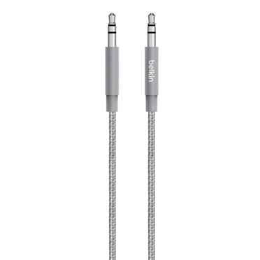 Belkin AV10164BT04-GRY Audio-Kabel 1,2 m 3.5mm Grau