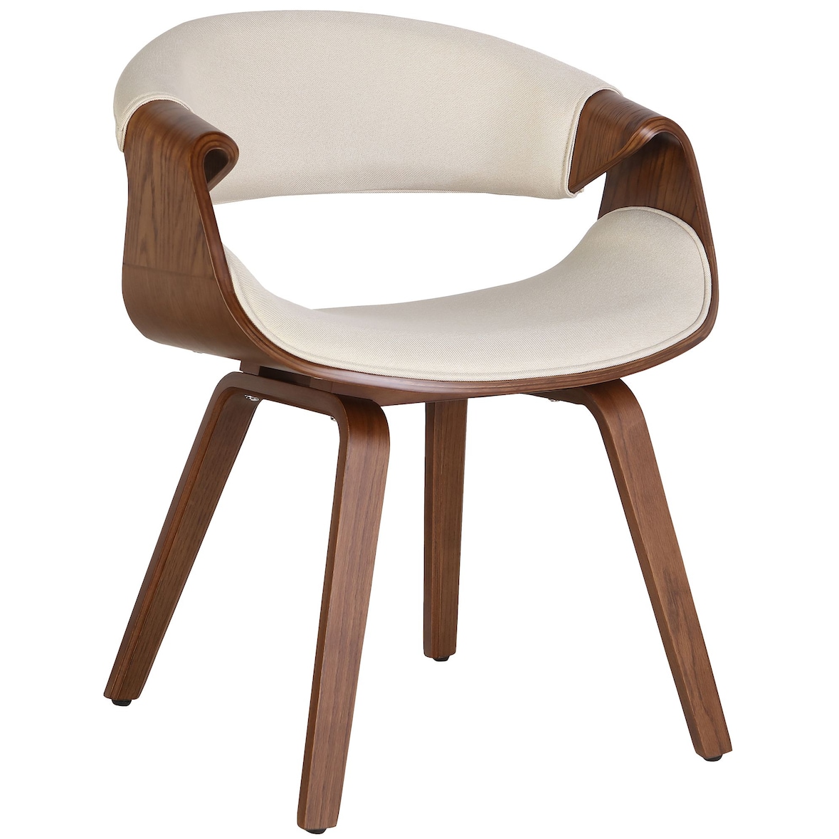 Eetkamerstoel Foley creme/Stof