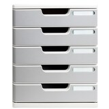 thumbnail of EXACOMPTA Caisson Modulo L28.8Xh32Xp35Cm 5 Tiroirs Gris Lumiere/Gris Granit