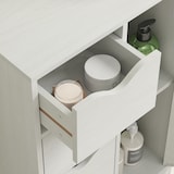 thumbnail of HOMCOM Mobile Bagno con 4 Cassetti e Armadietto a 2 Livelli Bianco