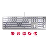 thumbnail of Tastatur KC 6000 SLIM silber