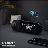 thumbnail of BEARWARE DAB+ Radiowecker mit Projektion - Küchenradio digital - FM und DAB/DAB + Radio mit je 20 Speicherplätzen - 16 Lautstärkestufen - Wecker