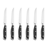 thumbnail of Olympia Premium-Restaurant Steakmesser mit schwarzen ABS-Griffen (6 Stück)