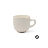 thumbnail of Excelsa set de 6 tazas de té Fashion White de cerámica 25 cl blanco