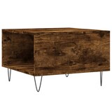 thumbnail of Table basse chêne fumé 55x55x36,5 cm bois d'ingénierie Modèle Flex Panorama Luna