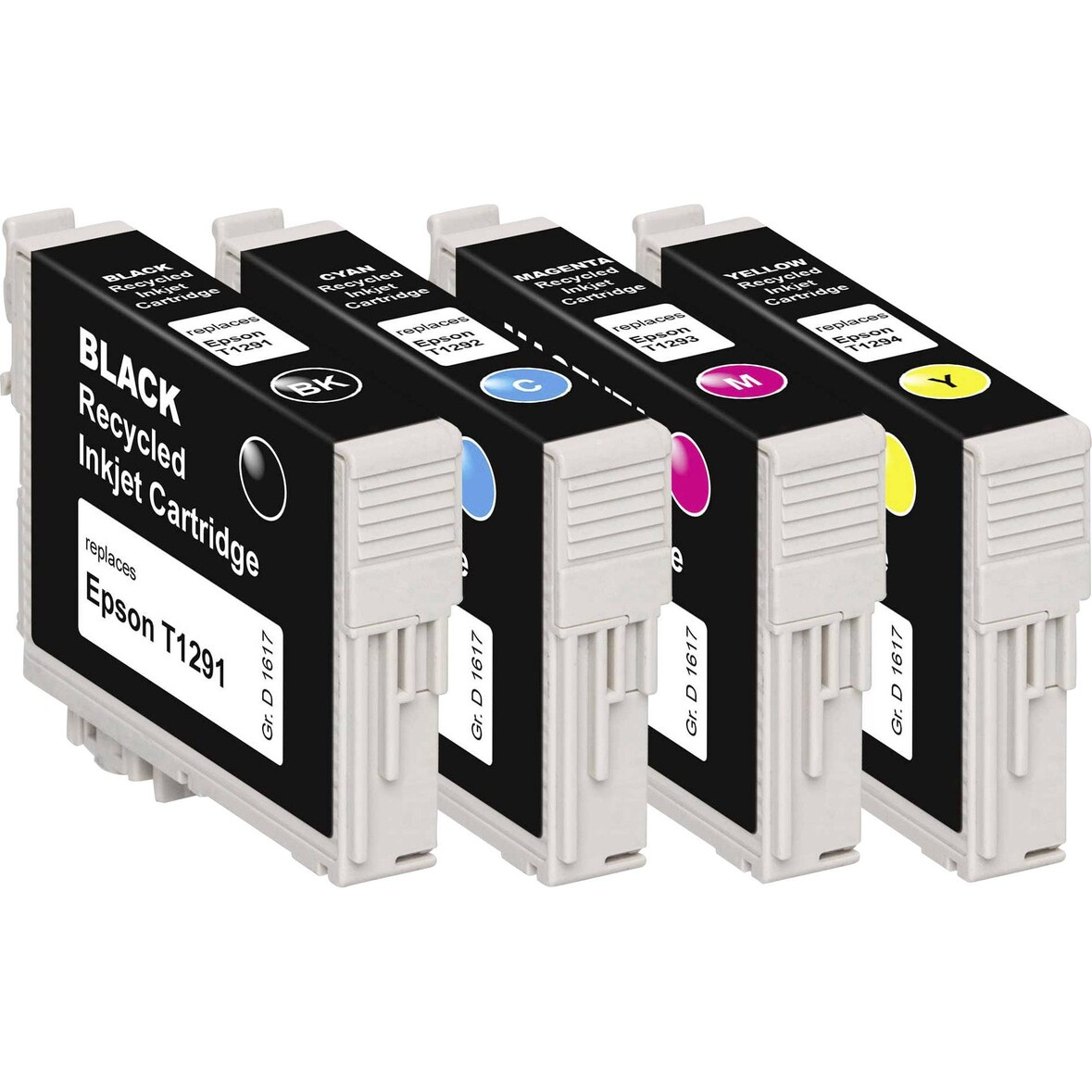 Basetech Tintenpatronen Kombi-Pack - Ersatz für Epson  - Schwarz, Cyan, Magenta, Gelb