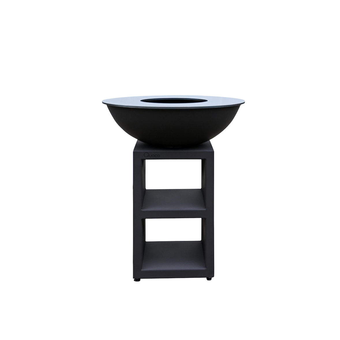 Brasero Piatto Medium Noir Ø84 + Grille + Spatule + Housse