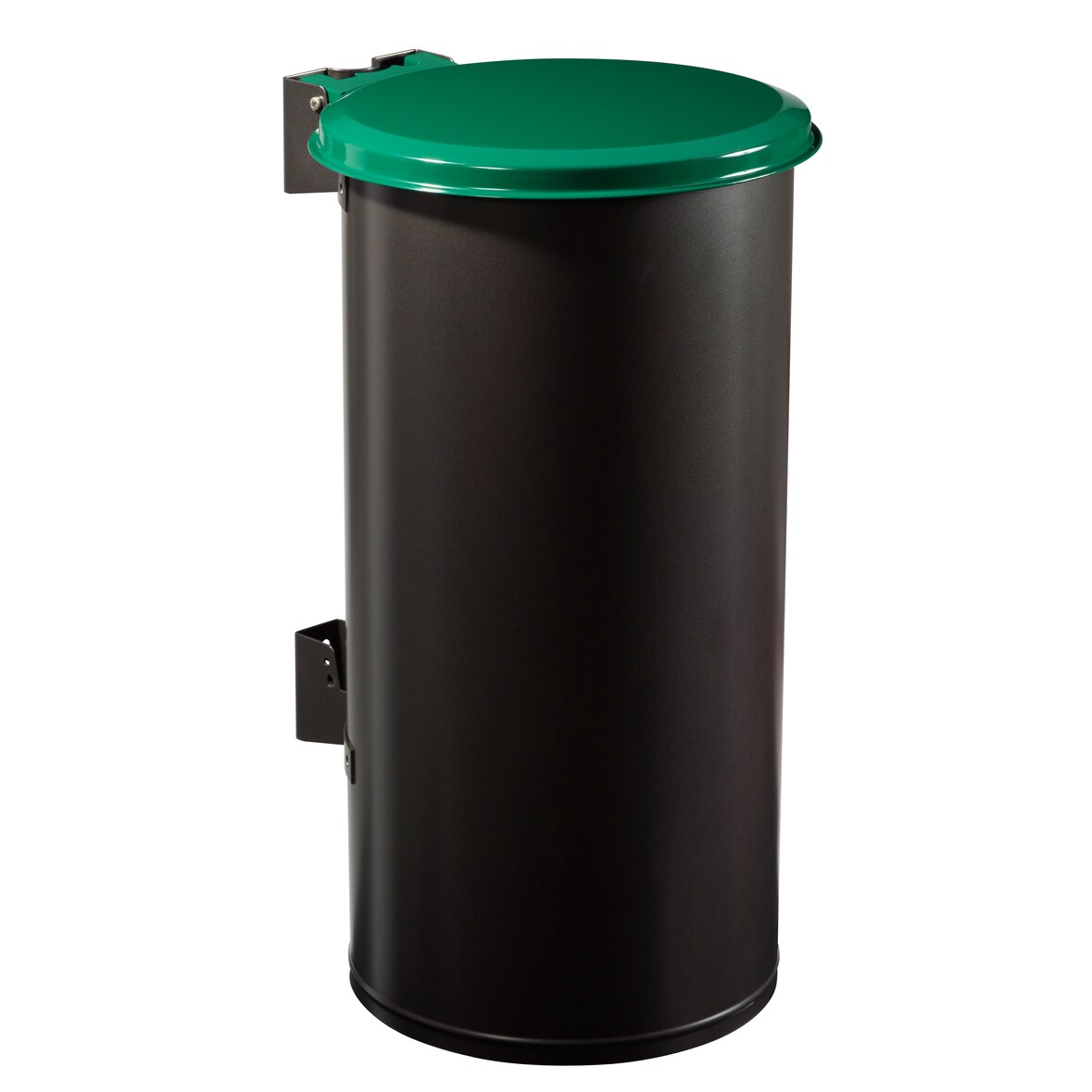 ROSSIGNOL Poubelle murale 80L corps manganèse TUBO vert mousse