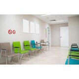 thumbnail of Exacompta 67015E Hinweisschild, Rauch- und Dampfverbot, PVC, selbstklebend und rutschfest, 10 cm - Rot