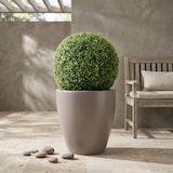 thumbnail of WellHome - Maceta de Polietileno Rotomoldeado 40L Ø40x40cm en color Marrón Topo - Top garden Accord