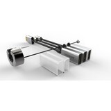 thumbnail of Vivolink PROADRING7S Videokabel-Adapter DisplayPort + Mini DisplayPort + USB Type-C 3 x HDMI
