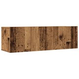 thumbnail of vidaXL 7-tlg. TV-Schrank-Set Wandmontage Altholz-Optik Holzwerkstoff