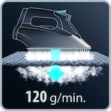 thumbnail of Rowenta Effective + DX1635 Plancha a vapor Suela de acero inoxidable 2400 W Marrón