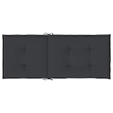 thumbnail of vidaXL Tuinstoelkussens 6 st hoge rug 120x50x3 cm stof zwart
