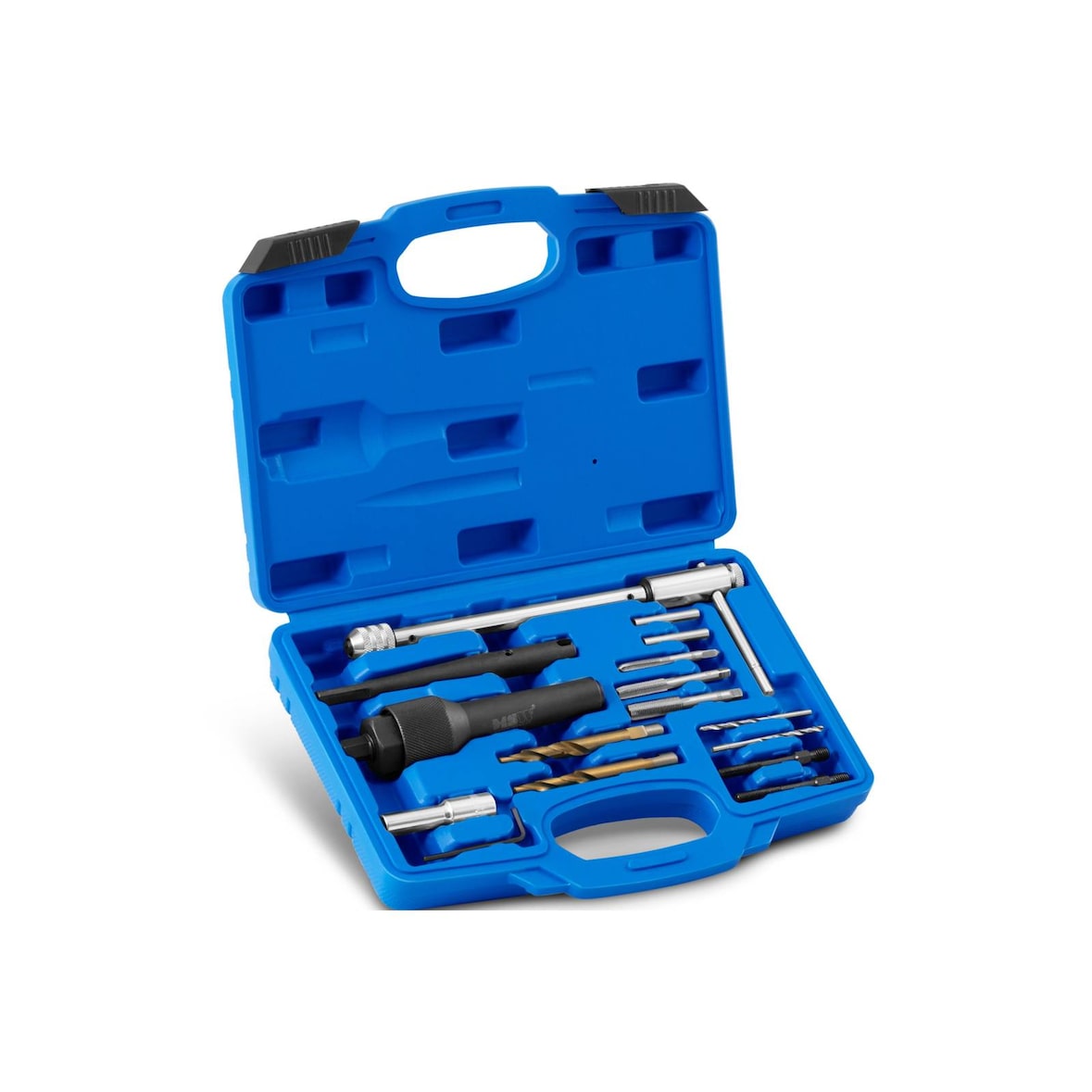 MSW - Gloeibougie gereedschap - & Schroefdraadreparatieset - 16 delen