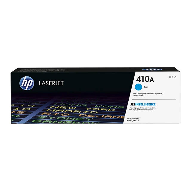 HP CF411A Cyan Cartucho de Toner Original - 410A