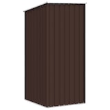 thumbnail of vidaXL Gerätehaus Braun 87x98x159 cm Verzinkter Stahl