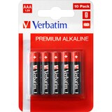 thumbnail of Verbatim Batterie Alkaline, Micro, AAA, LR03, 1.5V Premium, Retail Blister (10-Pack)