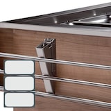 thumbnail of cookmax Tablettrutsche Edelstahl, für Büfetts GN 3/1