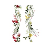 thumbnail of 1 Künstliche Wildblumen Girlande 180cm Kunstblumengirlande Blumengirlande Dekoblumen Hängedeko Tischdeko Hochzeitsdeko Blumenranken