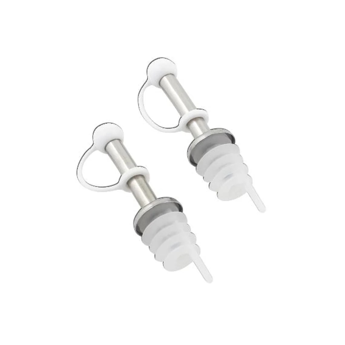 Satz mit 2 Dosierstopfen mit Deckeln