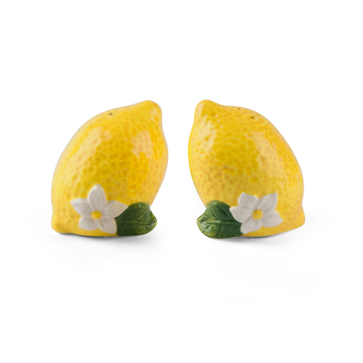 Excelsa Salz- und Pfefferbehälter-Set Amalfi Keramik 5,5x7,5x4 cm Gelb