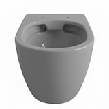 thumbnail of Coppia Sanitari Filomuro Parete Vaso WC Rimless Senza Brida Tornado Flush E Bidet Moderno In Ceramica Copriwater Chiusura Soft Close Grigio Opaco