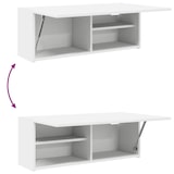 thumbnail of vidaXL Bad-Wandschrank Weiß 80x25x30 cm Holzwerkstoff