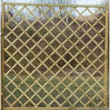 thumbnail of Pannello grigliato da giardino in legno di pino impregnato LASA - 40xH180 cm.