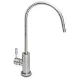 thumbnail of BieTal® 1-Wege C-Auslauf Wasserhahn Elegance aus Edelstahl matt gebürstet