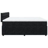 thumbnail of vidaXL Boxspringbett mit Matratze Schwarz 180x200 cm Samt