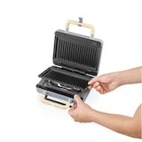 thumbnail of FLAMA - Sandwichera Grill Gris Piedra 4962FL, 800 W