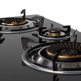 thumbnail of Orbegozo hornillo a gas FO 3520, cuerpo inox, superficie cristal templado, encendido piezoeléctrico, gas butano/propano, 3 quemadores,  sistema FFD