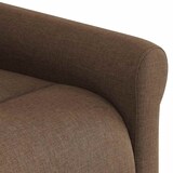 thumbnail of vidaXL Massagesessel Braun Stoff
