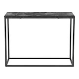 thumbnail of Helloshop26 - Mesa de consola 80 x 100 x 30 cm preta com efeito mármore 03_0008574