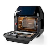 thumbnail of Nedis Heißluft Friteuse - 12 l - Timer: 60 min - Anzahl voreingestellter Programme: 9 - Digital - Schwarz