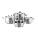 thumbnail of METRO PROFESSIONAL Pannenset, 4-delig, roestvrij staal, Ø 16 / 20 / 24 cm, geschikt voor inductie